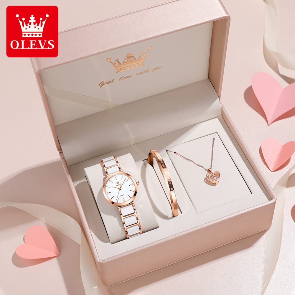Luxury Watch Girl - OLEVS Women Watch 5877 Luxury Elegant