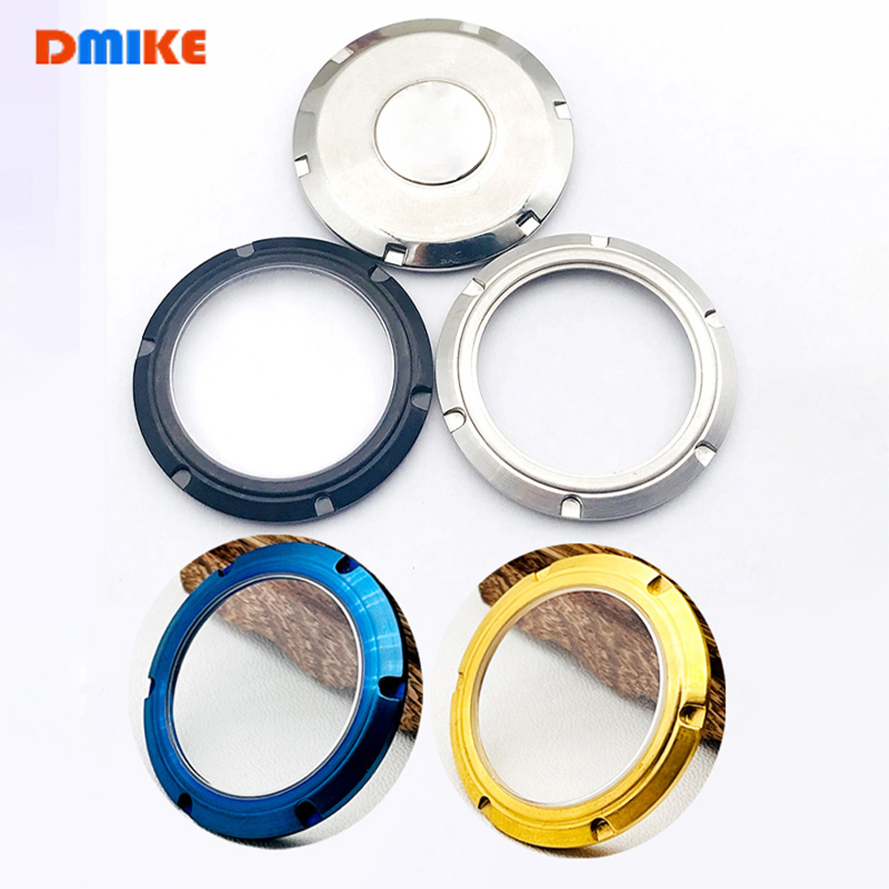 Bronze Case Watch - SKX Transparent Case Back Cover Fit
