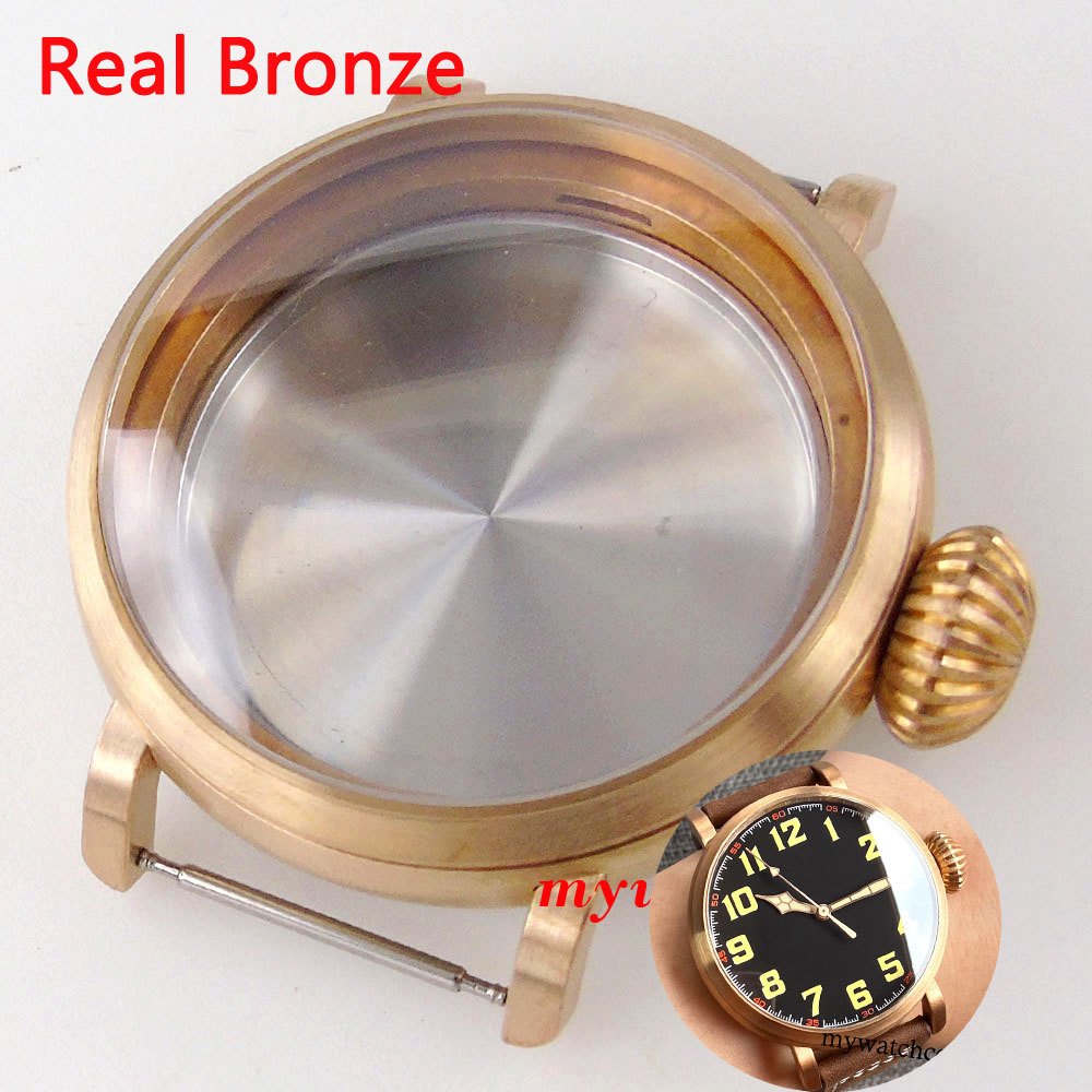 Bronze Case Watch - 100m Waterproof New Big Cusn8 46mm