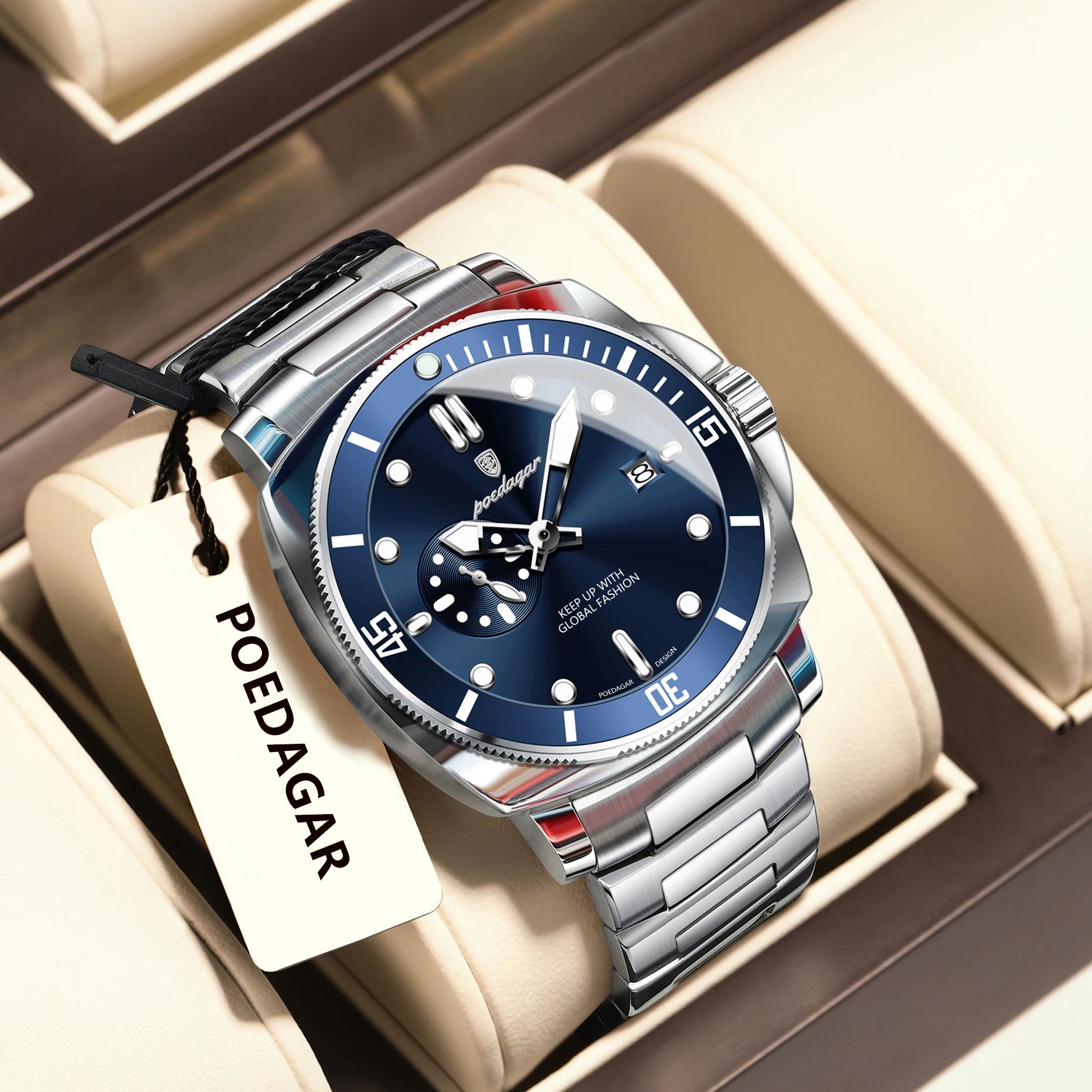 POEDAGAR Top Fashion Luxury Wa - Luxury Watch Longines review and price