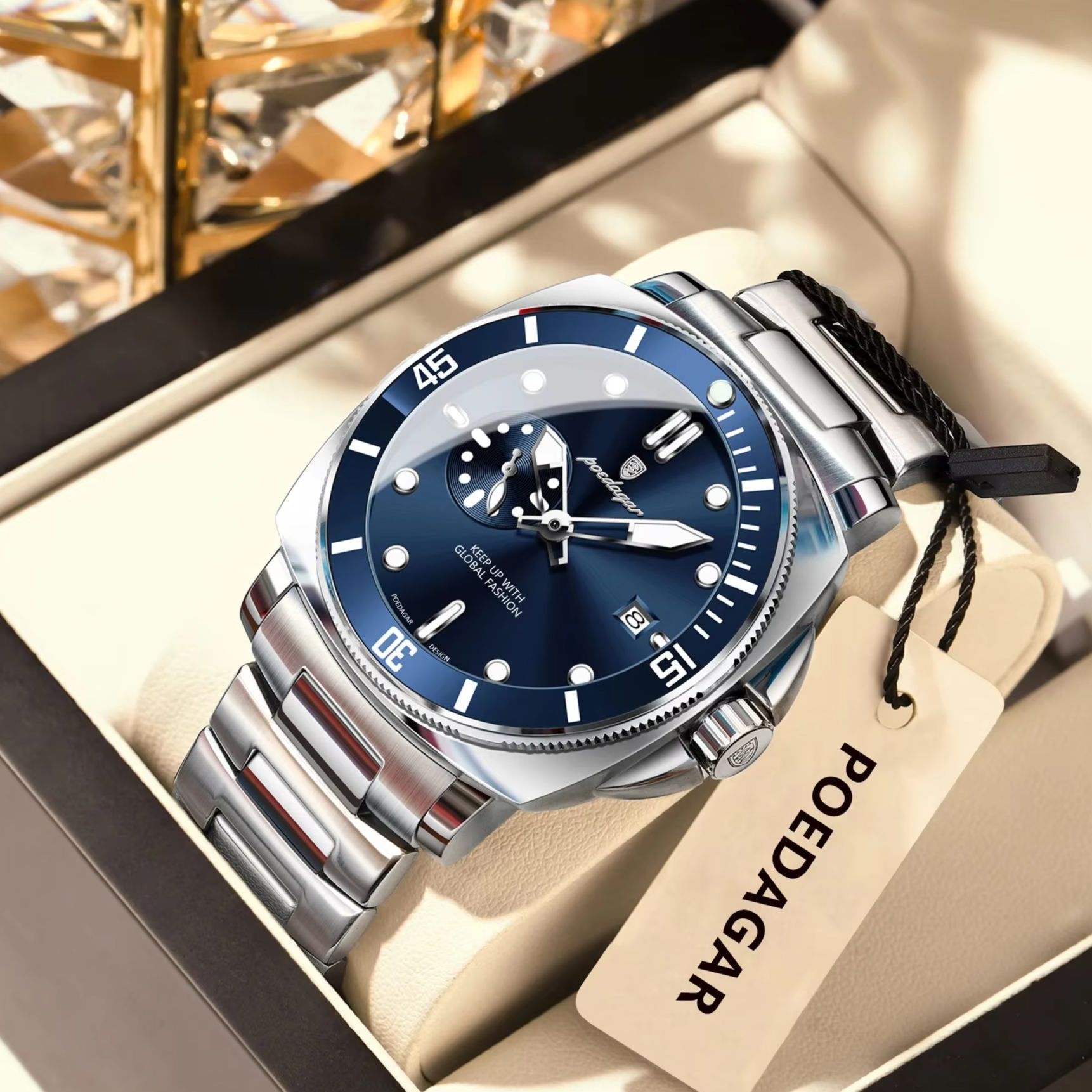 POEDAGAR Top Fashion Luxury Wa - Luxury Watch Longines review and price