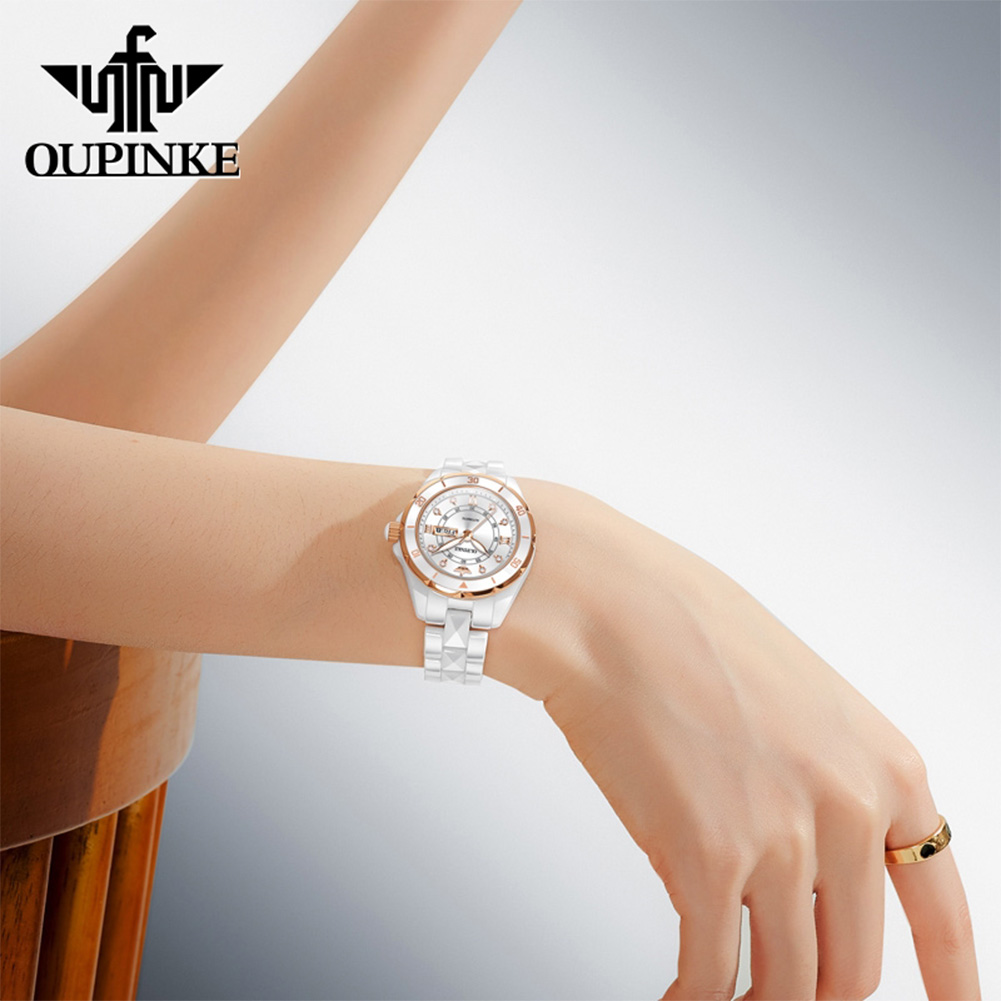 OUPINKE 3301 Automatic Mechani - Sapphire Crystal Display review and price