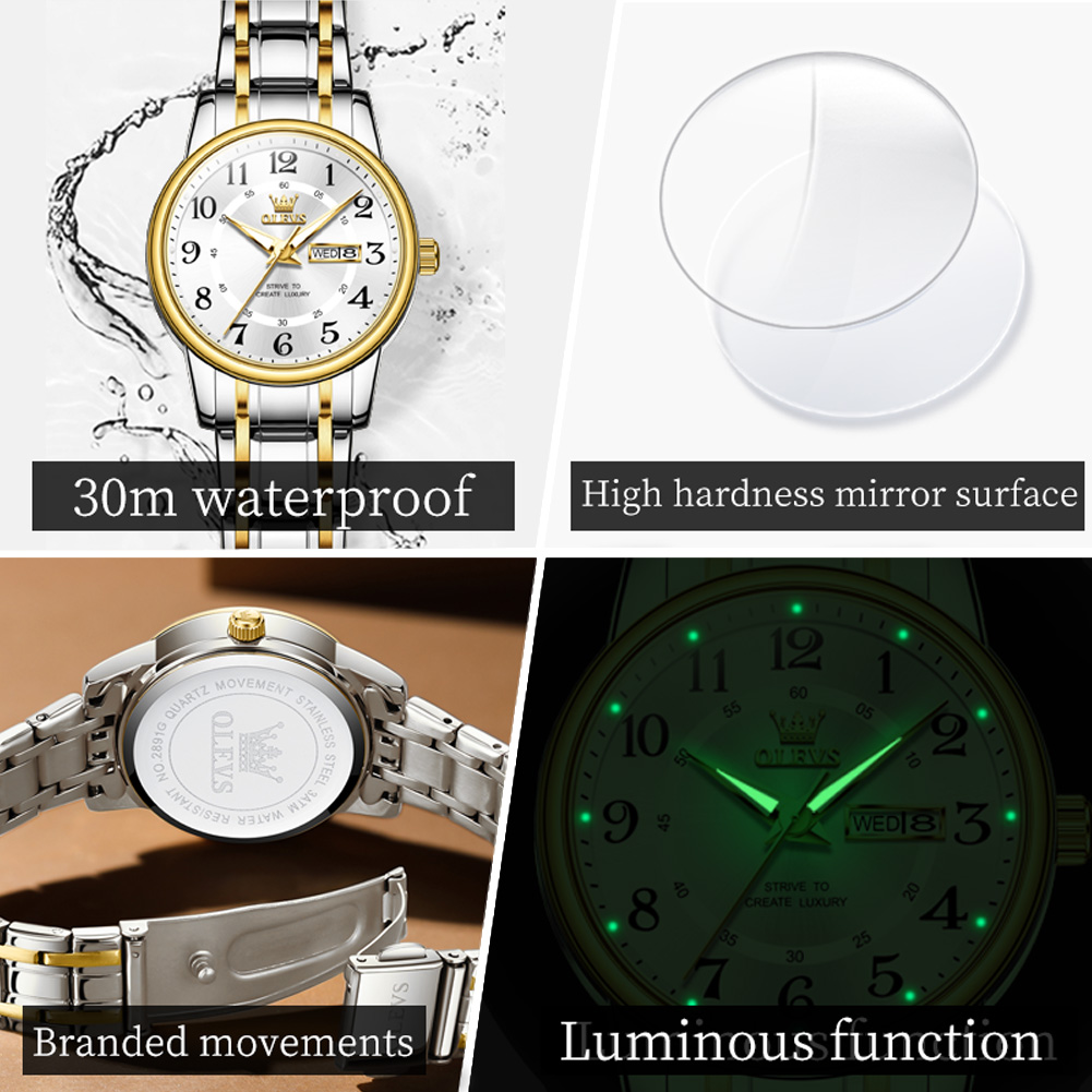 OLEVS 2891 Luxury Brand Fashio - Luxury Watch Index review and price