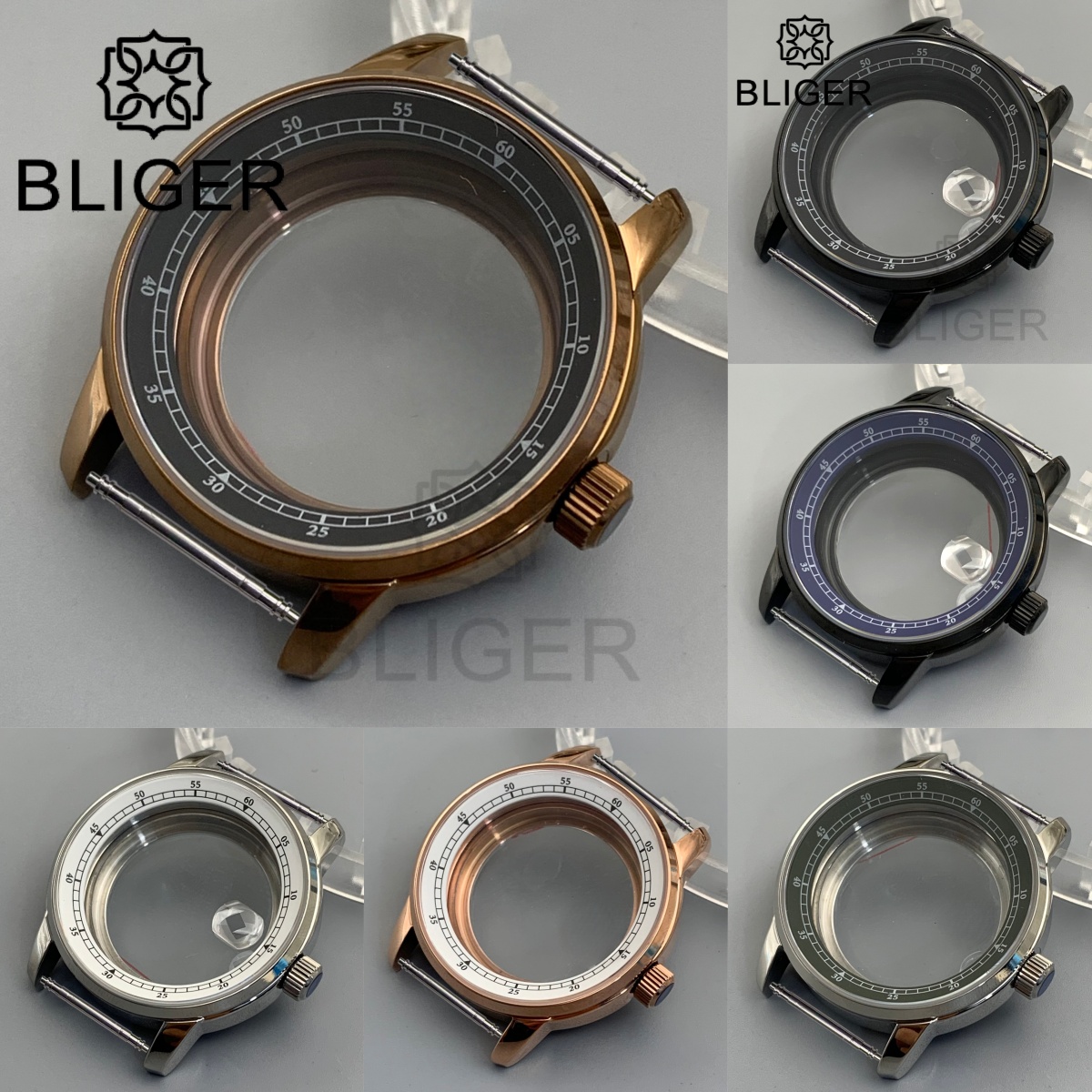 BLIGER 38mm Bronze Brass Divin - Bronze Case Watch review and price