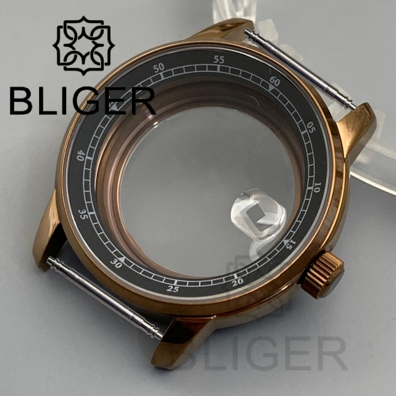 BLIGER 38mm Bronze Brass Divin - Bronze Case Watch review and price