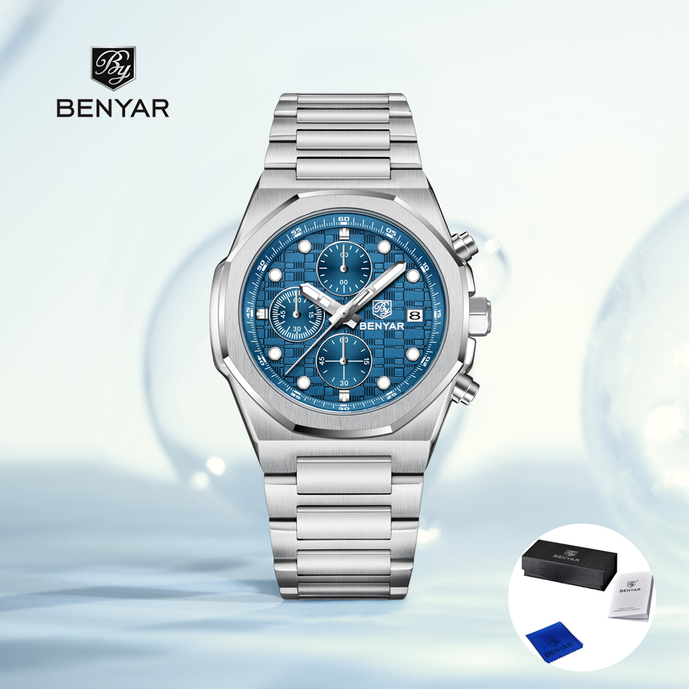 2025 New BENYAR Men's Watches  - Luxury Watch Wallpaper review and price