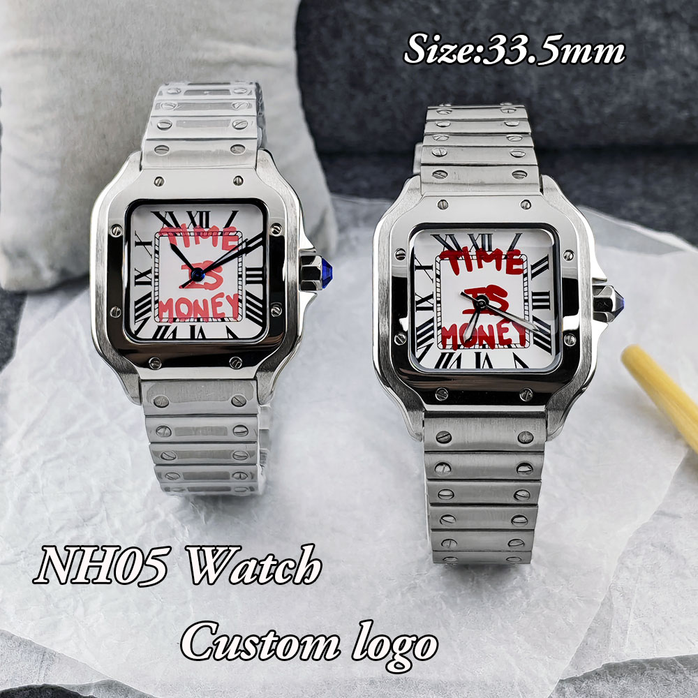 New NH05 Square Watch Time is  - Luxury Watch Logo review and price