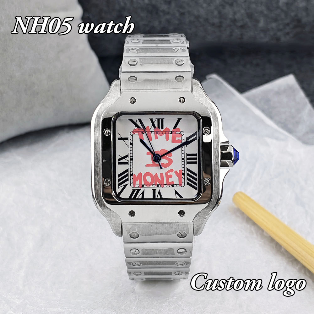 New NH05 Square Watch Time is  - Luxury Watch Logo review and price