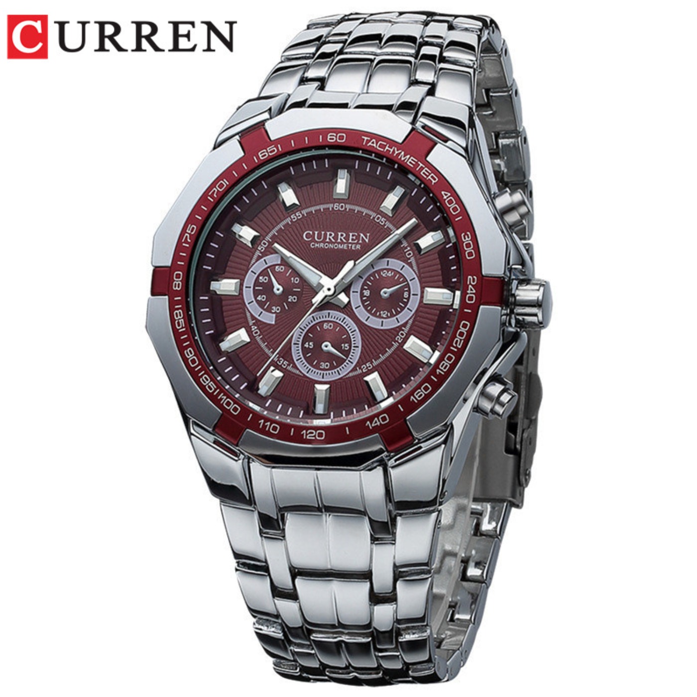 CURREN Men Luxury Brand Milita - Luxury Watch Logo review and price