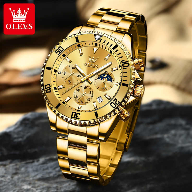 OLEVS Watch Men Top Brand Luxu - Luxury Watch Wallpaper review and price