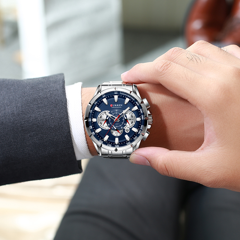 CURREN Wrist Watch Men Waterpr - Luxury Watch Wallpaper review and price
