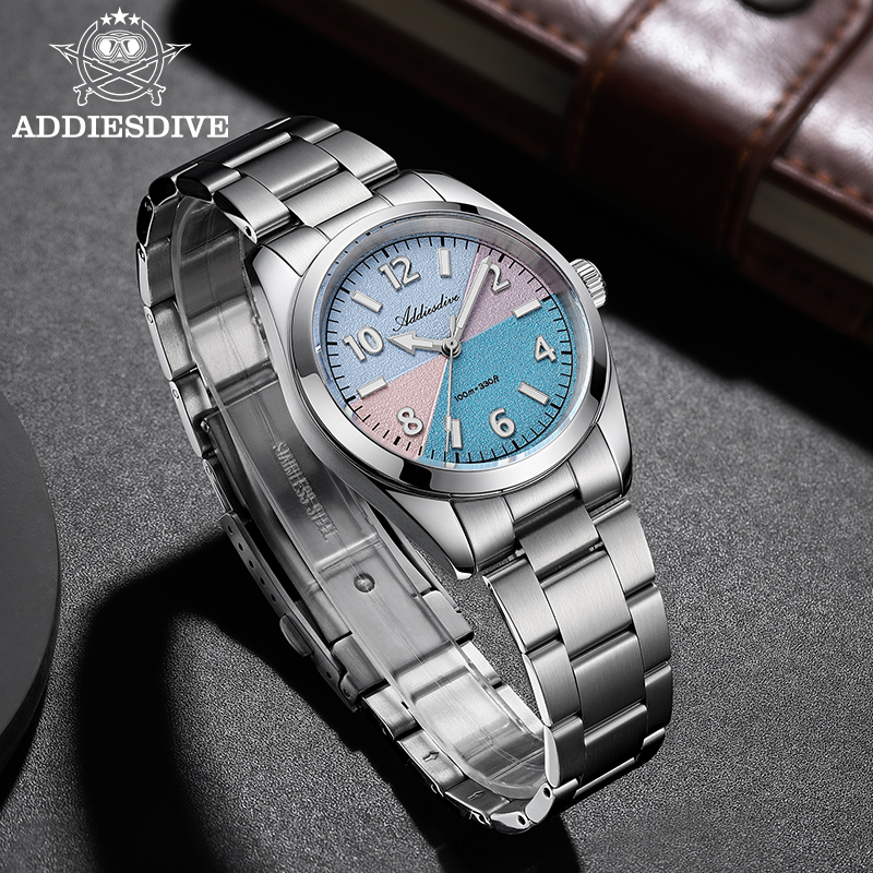 ADDIESDIVE Sapphire Glass Watc - Luxury Watch Gift Box review and price