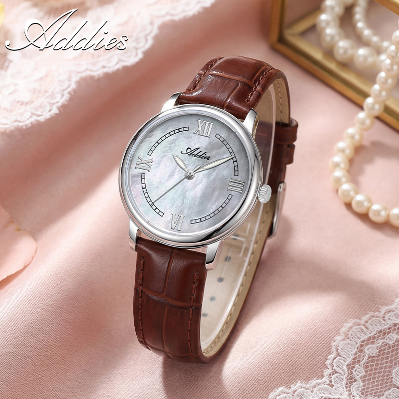 ADDIES Leather Quartz Woman Wa - Luxury Watch Gift Box review and price