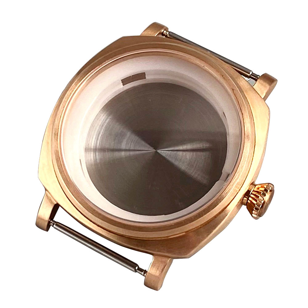 42mm CUSN8 Bronze Square Case  - Bronze Case Watch review and price