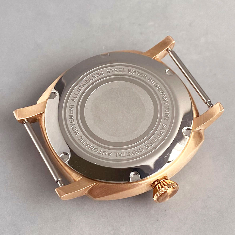 42mm CUSN8 Bronze Square Case  - Bronze Case Watch review and price