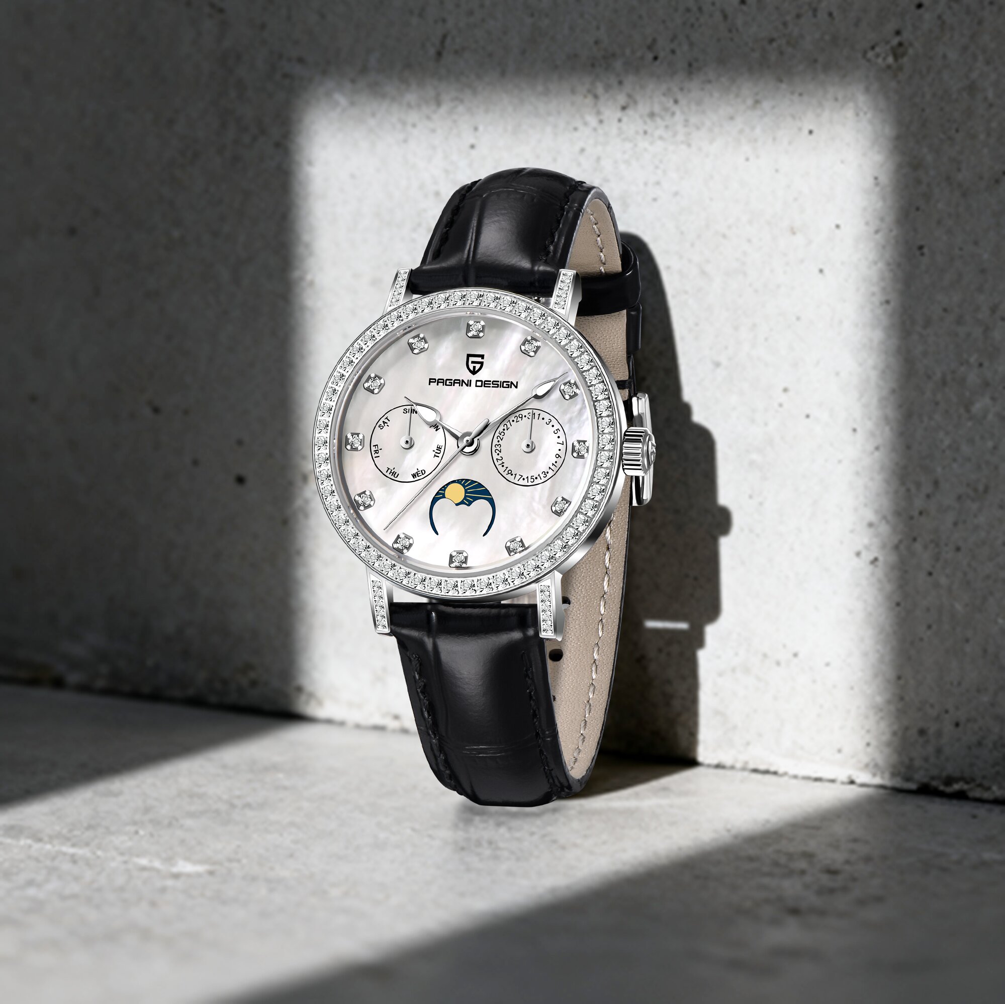 PAGANI DESIGN Elite Luxury Lad - Sapphire Crystal Display review and price