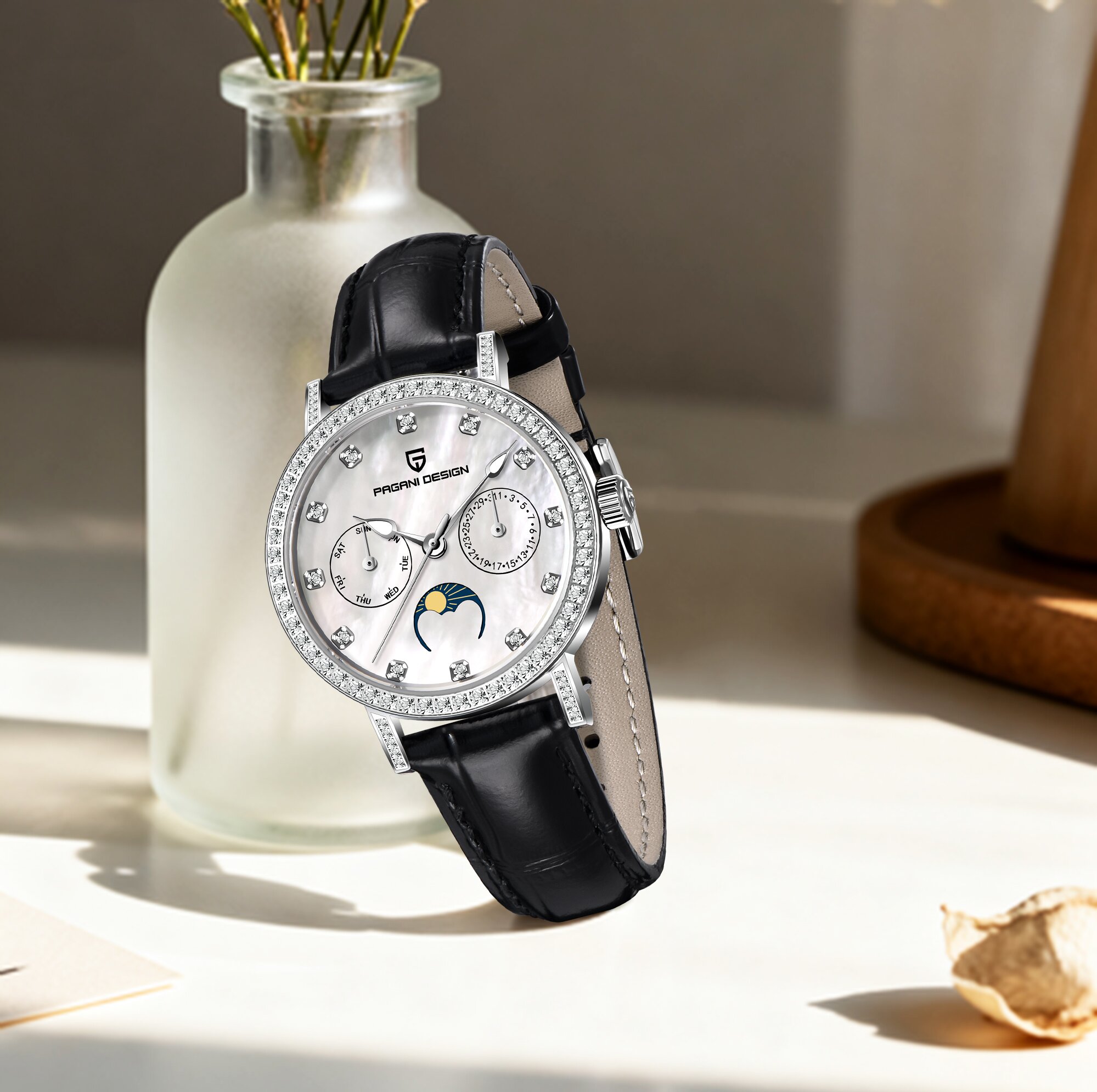 PAGANI DESIGN Elite Luxury Lad - Sapphire Crystal Display review and price