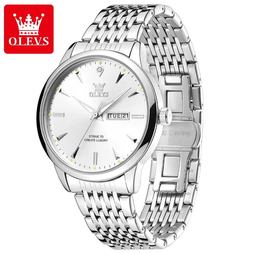 OLEVS 2929 Men Quartz Watch Or - Luxury Watch Longines review and price