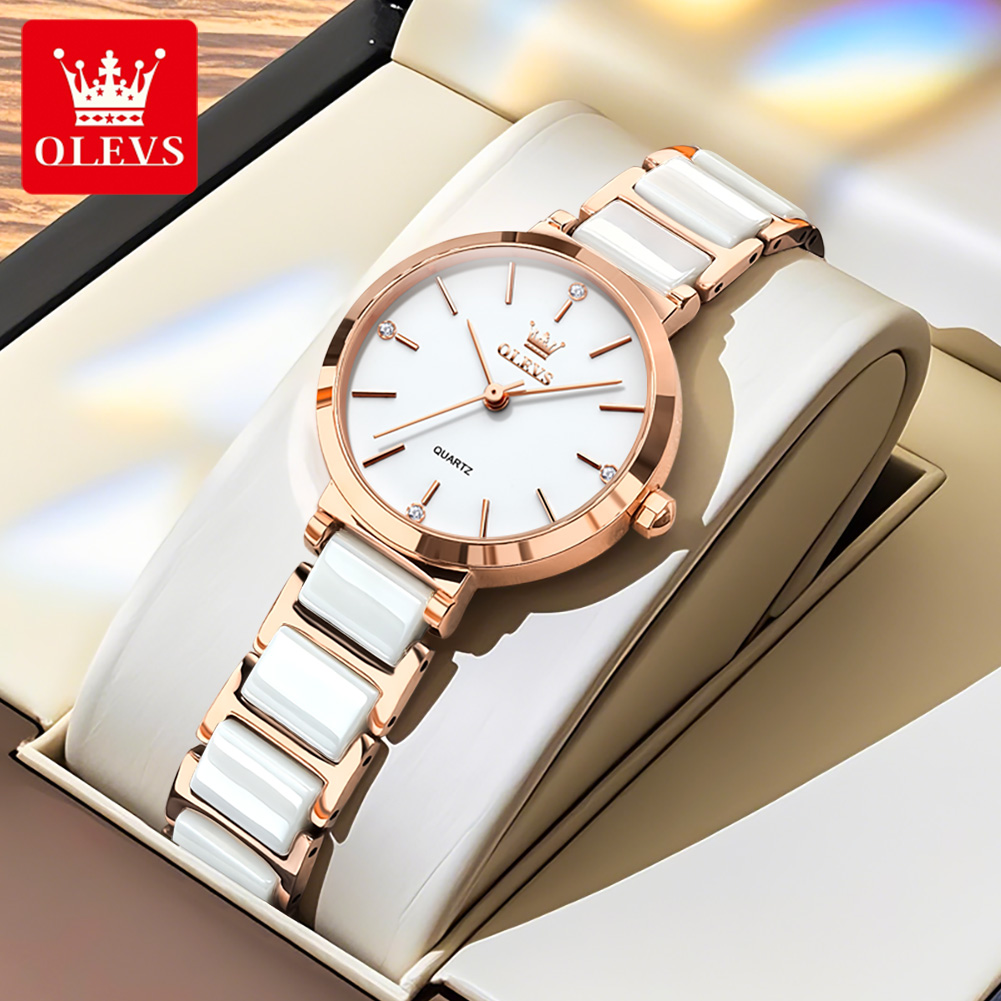 OLEVS Women Watch 5877 Luxury  - Luxury Watch Girl review and price
