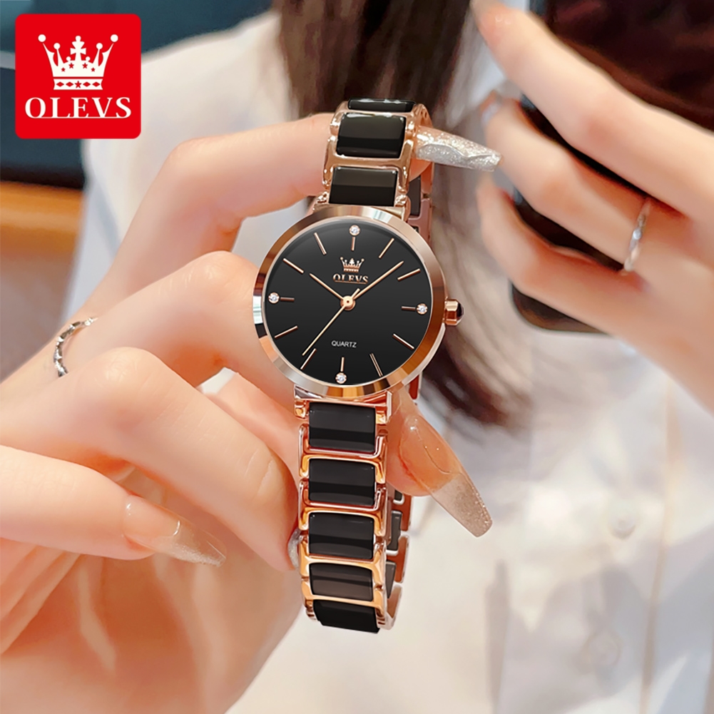 OLEVS Women Watch 5877 Luxury  - Luxury Watch Girl review and price