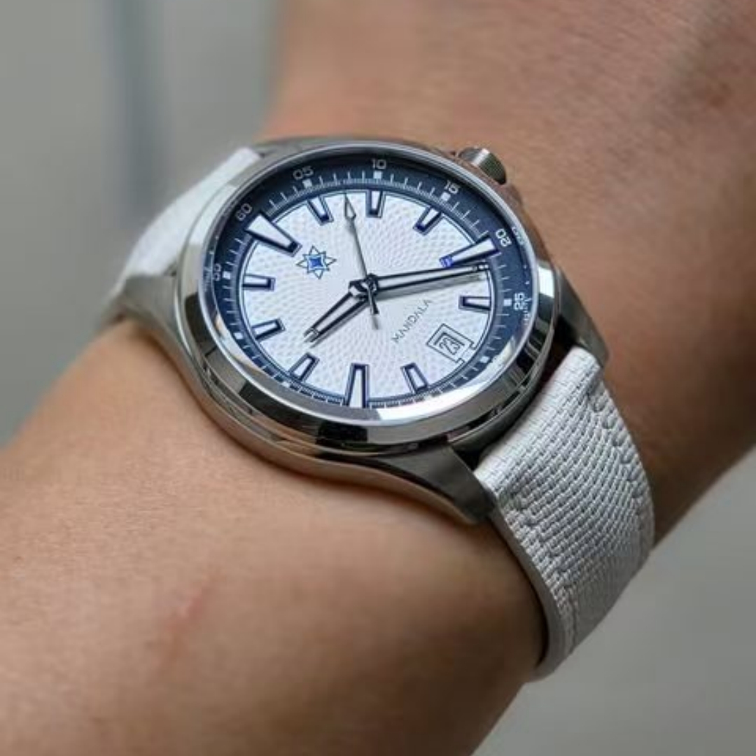 20mm Sailcloth FKM Rubber Genu - Luxury Watch Class review and price