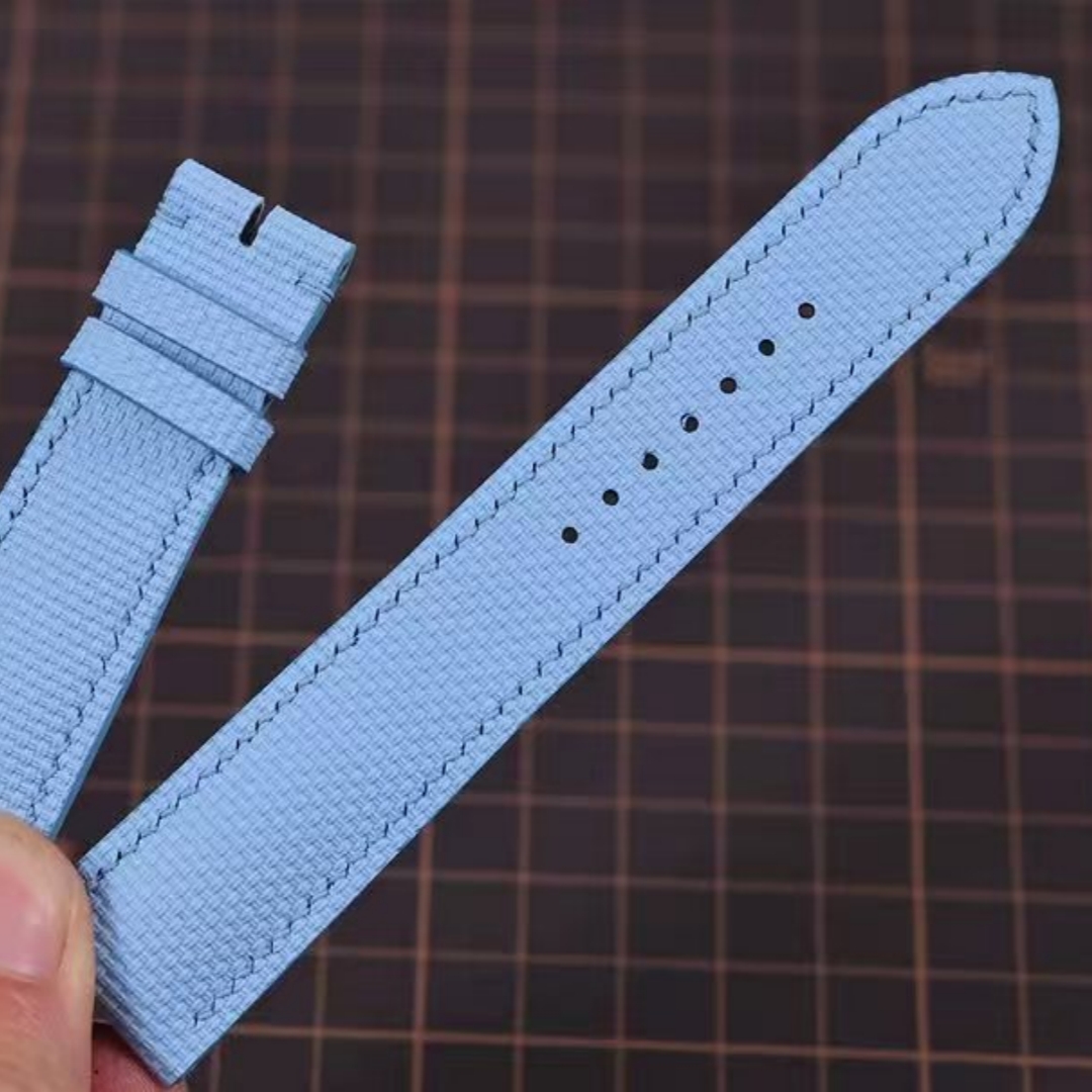 20mm Sailcloth FKM Rubber Genu - Luxury Watch Class review and price