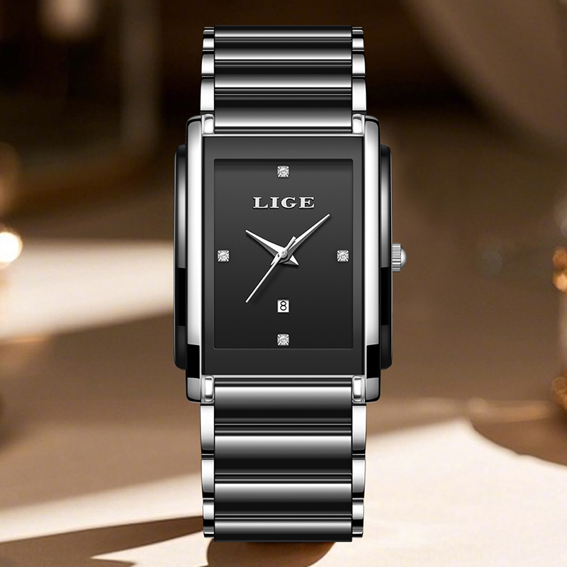 LIGE New Luxury Women Watches  - Luxury Watch Square review and price
