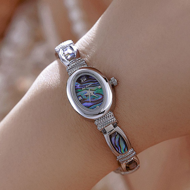Oval Dial Women Bracelet Watch - Luxury Watch Index review and price