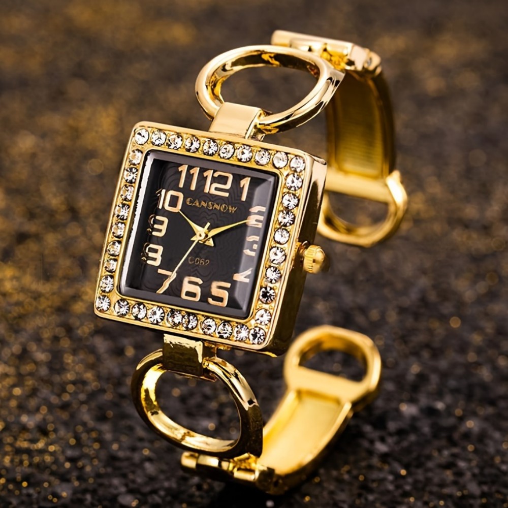 Luxury Fashion Rhinestone Squa - Luxury Watch Square review and price