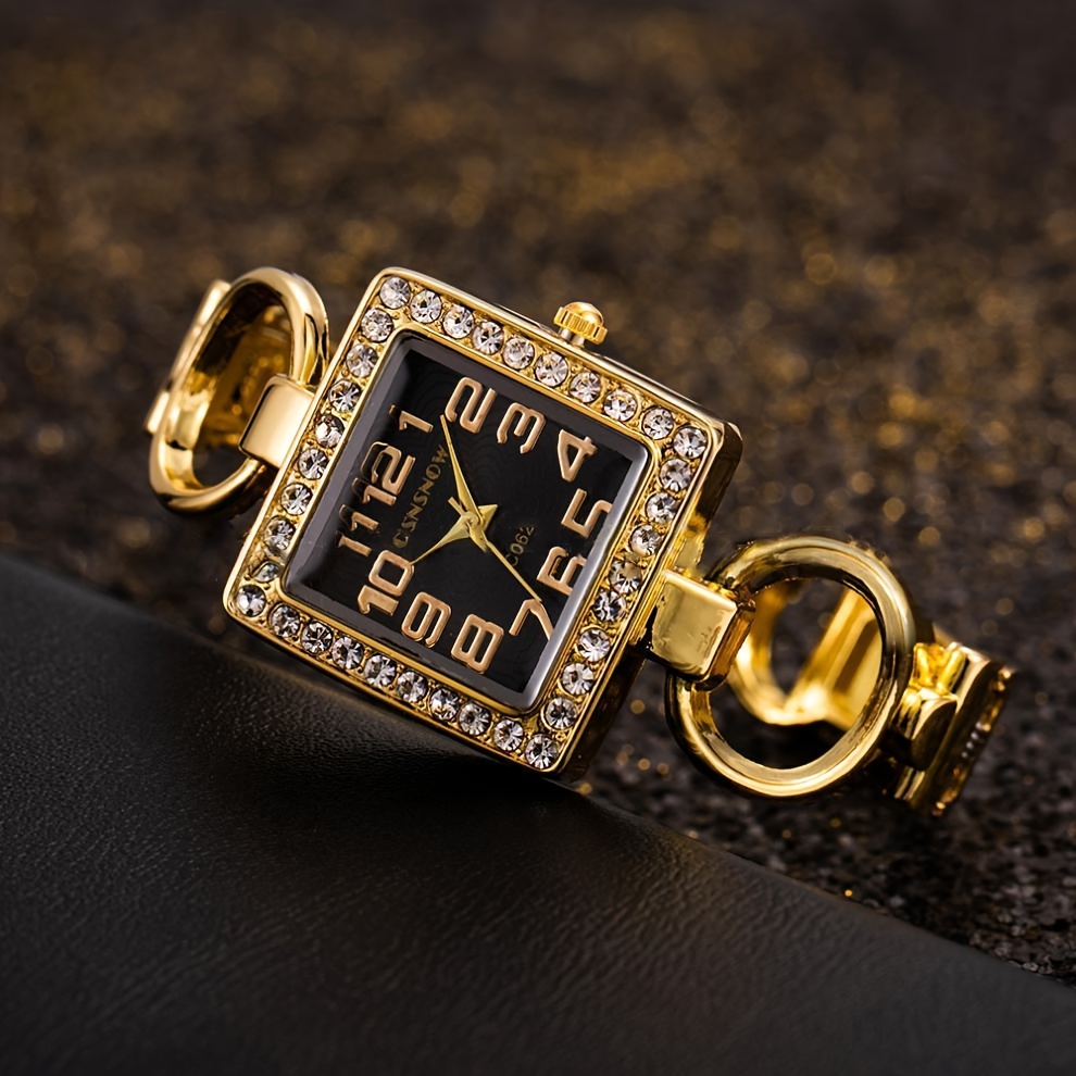 Luxury Fashion Rhinestone Squa - Luxury Watch Square review and price