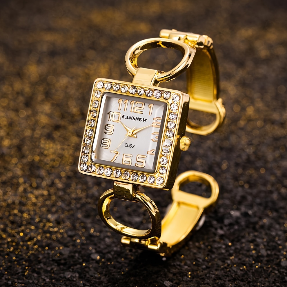 Luxury Fashion Rhinestone Squa - Luxury Watch Square review and price