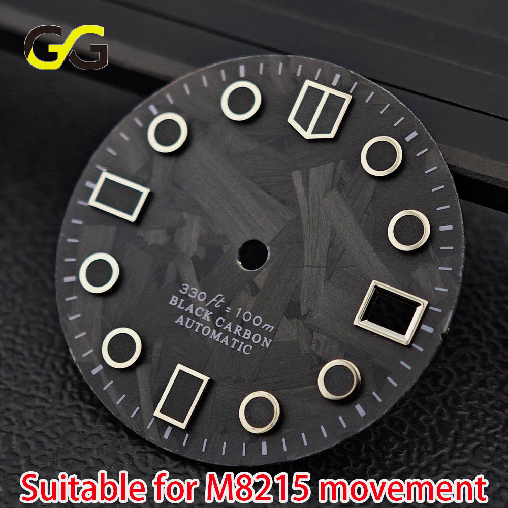 28.5mm Carbon Fiber Watch Dial - Bronze Case Watch review and price