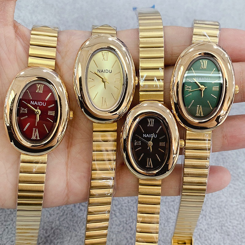 Luxury Brand Gold Oval Women Q - Luxury Watch Girl review and price
