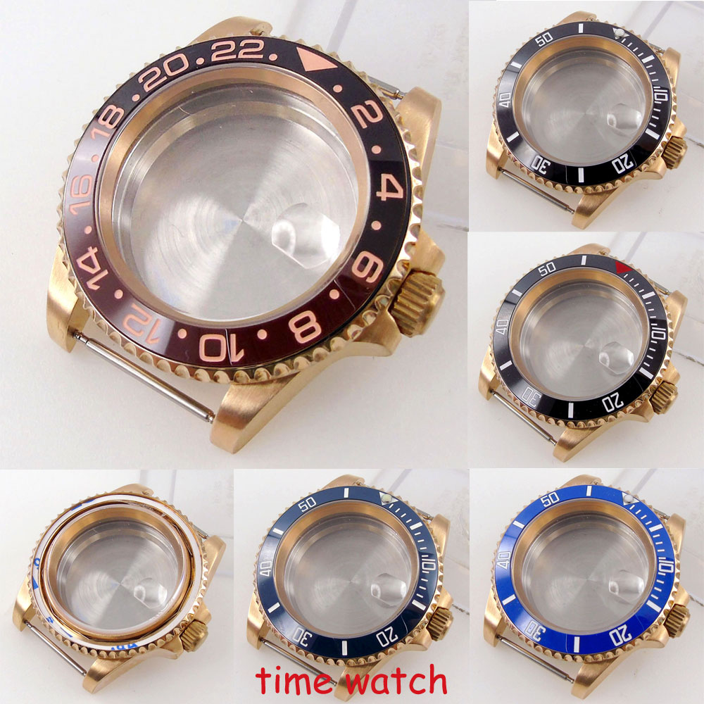 40mm CUSN8 Solid Bronze Diver  - Bronze Case Watch review and price