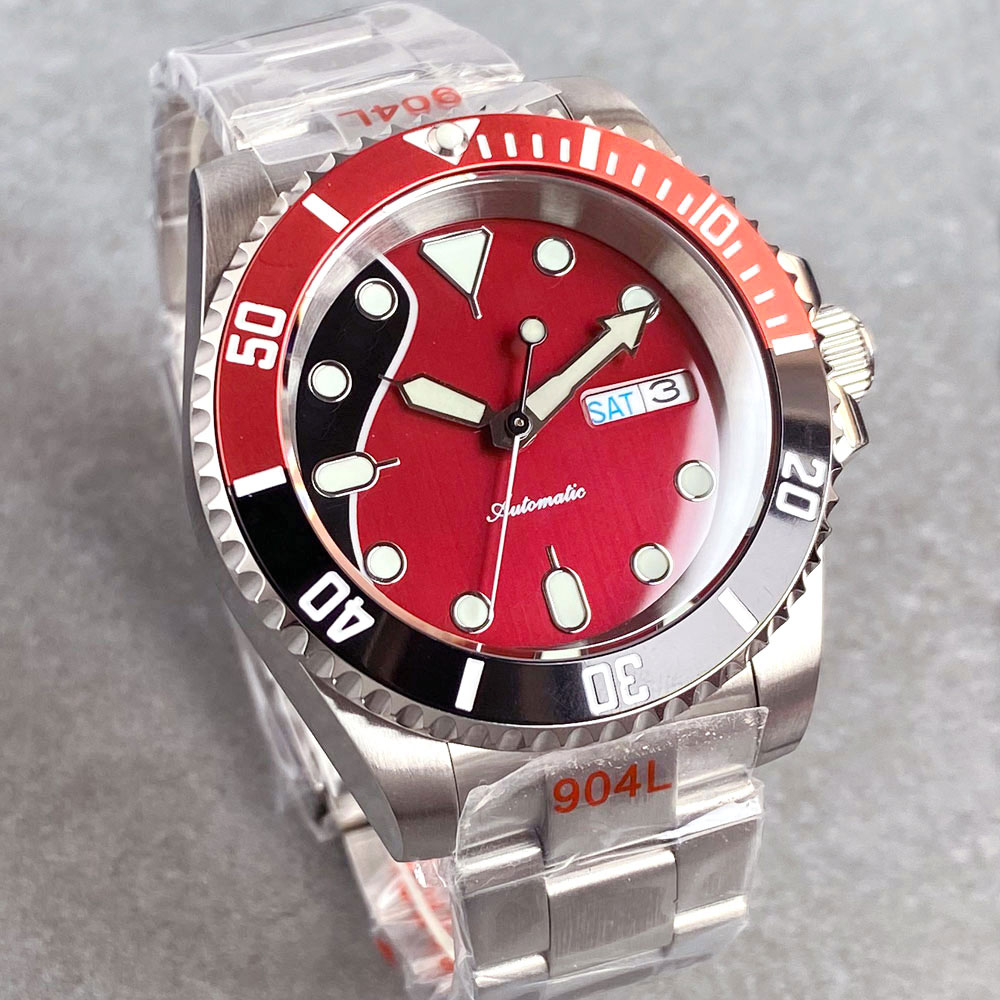 Customized 20ATM 40mm Date Wee - Sapphire Crystal Display review and price