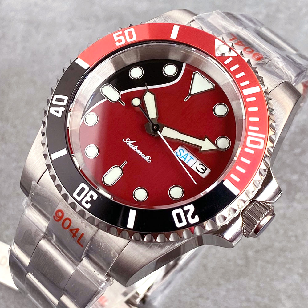 Customized 20ATM 40mm Date Wee - Sapphire Crystal Display review and price