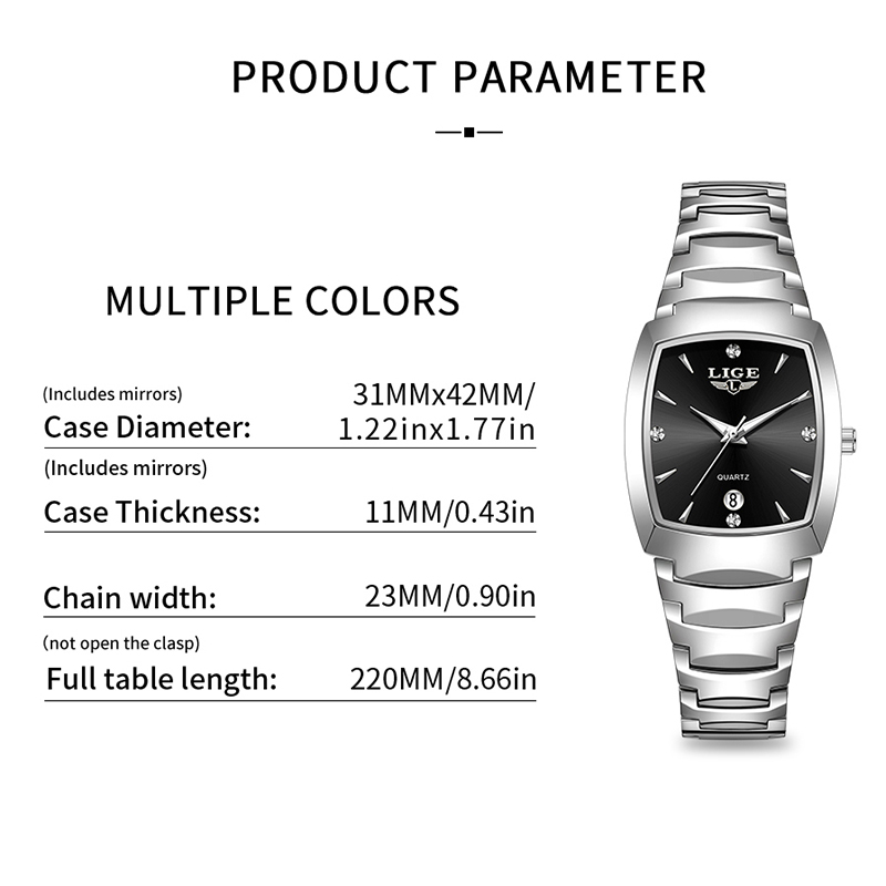 LIGE Watch women Business Luxu - Luxury Watch In Usa review and price