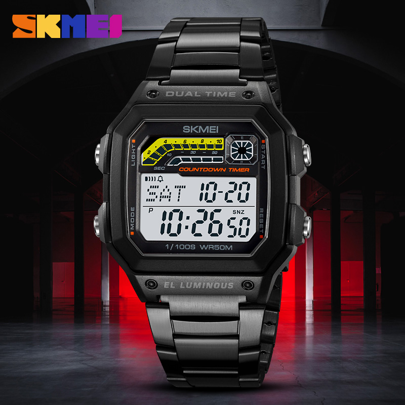 SKMEI 2307 Luxury Waterproof D - Luxury Watch Square review and price