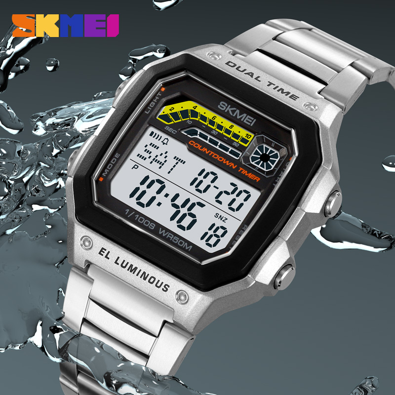 SKMEI 2307 Luxury Waterproof D - Luxury Watch Square review and price