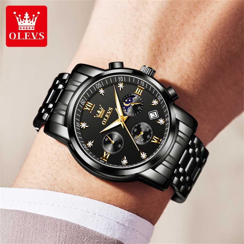OLEVS Popular men's watches st - Luxury Watch Logo review and price