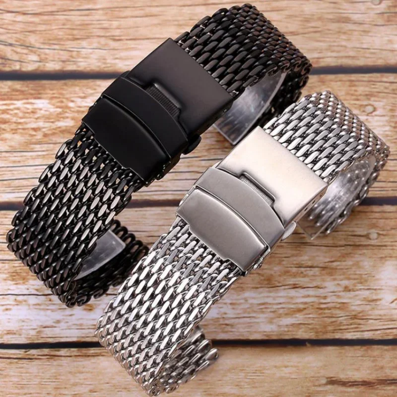 18/20/22/24mm Mesh Solid Stain - Luxury Watch Class review and price