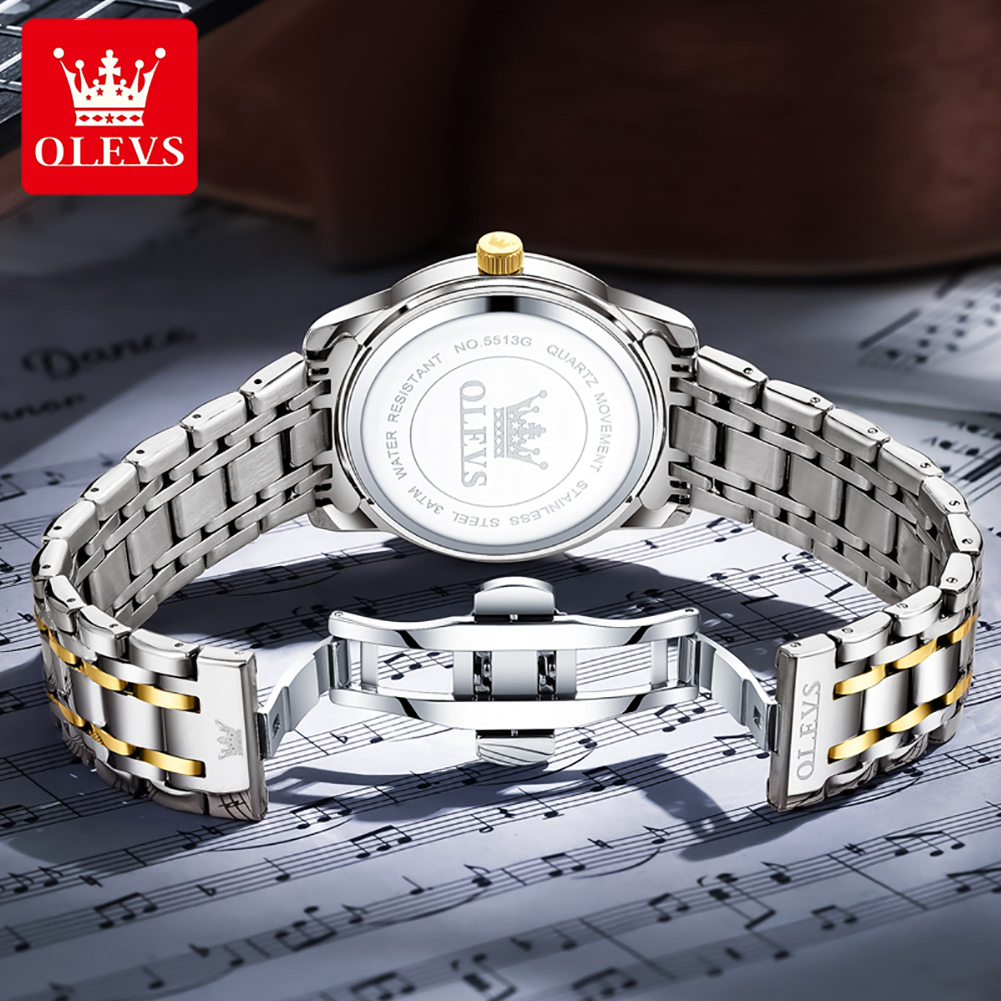 OLEVS Brand Fashion men's watc - Luxury Watch Logo review and price