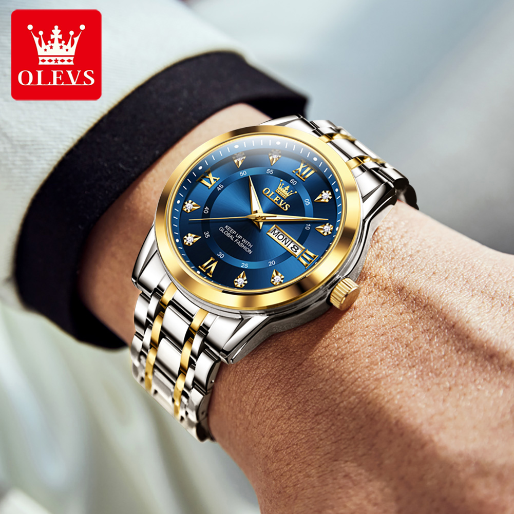 OLEVS Brand Fashion men's watc - Luxury Watch Logo review and price