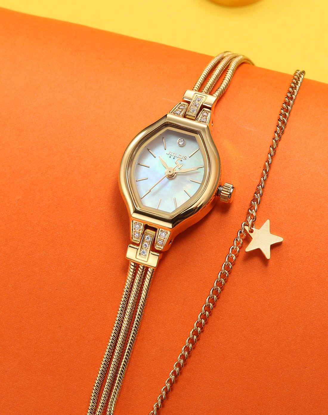 Mini 5 Colors Bracelet Jewelry - Luxury Watch Gift Box review and price