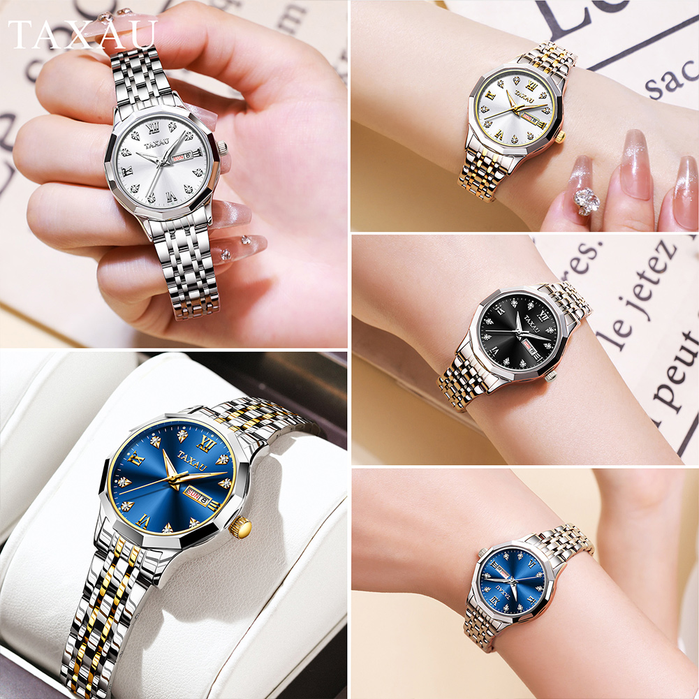 OLEVS Fashion Golden Watch for - Luxury Watch Logo review and price