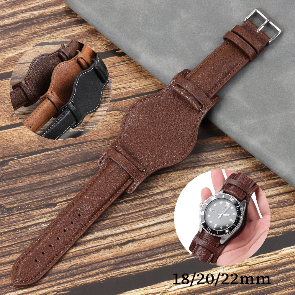 Genuine Leather Watch Band for - Omega Watch Speedmaster review and price