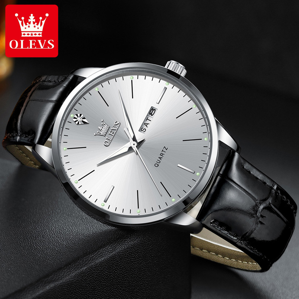 OLEVS 2935 Men's Watch Dual Ca - Luxury Watch Longines review and price