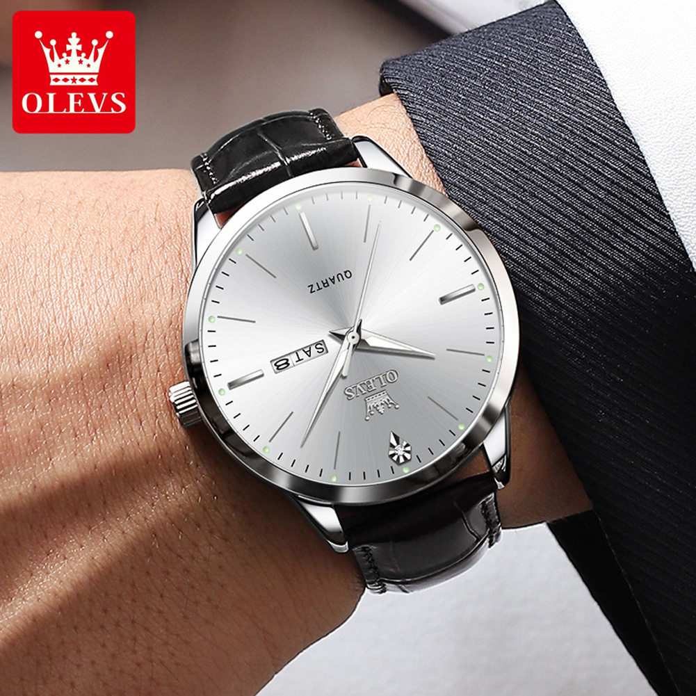 OLEVS 2935 Men's Watch Dual Ca - Luxury Watch Longines review and price