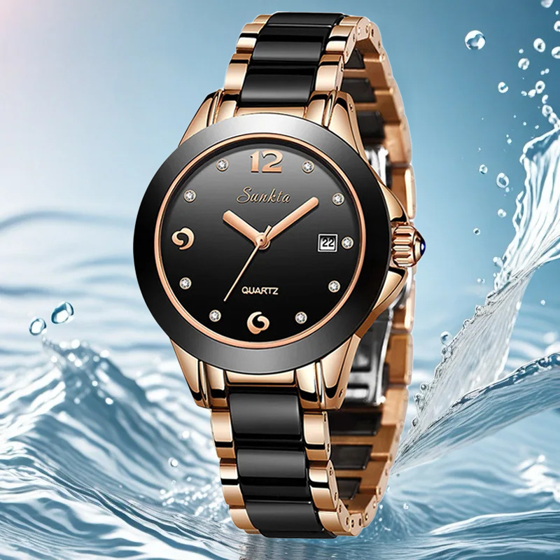 LIGE Sunkta Fashion Elegant Wo - Luxury Watch In Usa review and price