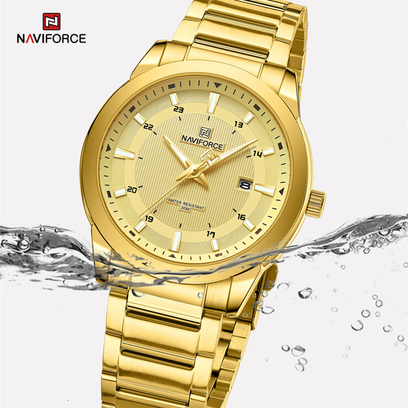 2024 Top Brand NAVIFORCE Mens  - Luxury Watch Logo review and price